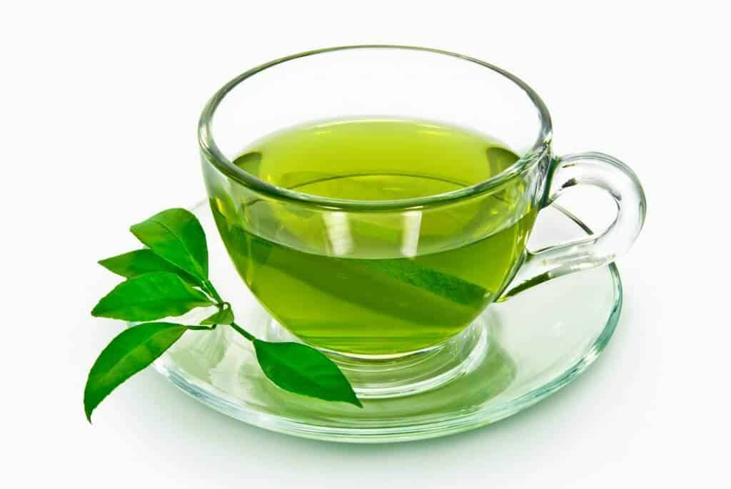 Green tea as a toner